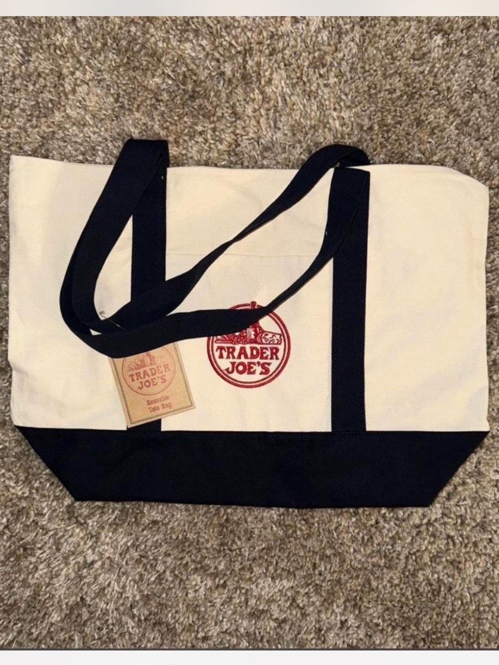 Trader Joe’s reusable tote bag